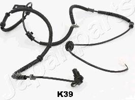 Japanparts ABS-K39 - Датчик ABS, частота обертання колеса autocars.com.ua