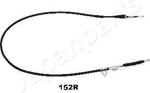 Japanparts BC-152R - Тросик, cтояночный тормоз autodnr.net