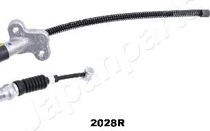 Japanparts BC-2028R - Трос, гальмівна система autocars.com.ua