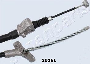 Japanparts BC-2035L - Трос, гальмівна система autocars.com.ua