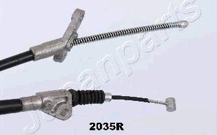 Japanparts BC-2035R - Тросик, cтояночный тормоз avtokuzovplus.com.ua