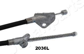 Japanparts BC-2036L - Тросик, cтояночный тормоз avtokuzovplus.com.ua