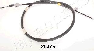 Japanparts BC-2047R - Трос, гальмівна система autocars.com.ua