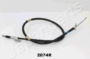Japanparts BC-2074R - Трос, гальмівна система autocars.com.ua