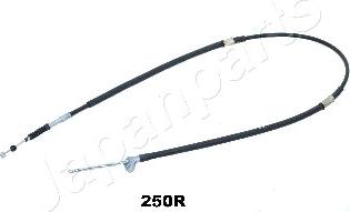 Japanparts BC-250R - Трос, гальмівна система autocars.com.ua