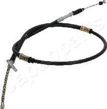 Japanparts BC-254R - Трос, гальмівна система autocars.com.ua