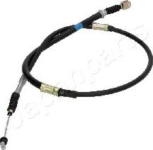 Japanparts BC-255R - Тросик, cтояночный тормоз avtokuzovplus.com.ua