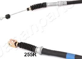 Japanparts BC-255R - Тросик, cтояночный тормоз avtokuzovplus.com.ua