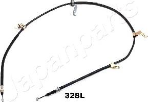 Japanparts BC-328L - Тросик, cтояночный тормоз autodnr.net