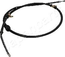 Japanparts BC-538L - Трос, гальмівна система autocars.com.ua