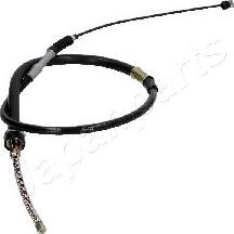 Japanparts BC-602L - Трос, гальмівна система autocars.com.ua