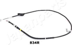 Japanparts BC-834R - Тросик, cтояночный тормоз avtokuzovplus.com.ua