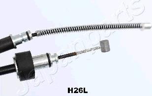 Japanparts BC-H26L - Трос, гальмівна система autocars.com.ua