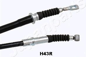 Japanparts BC-H43R - Трос, гальмівна система autocars.com.ua