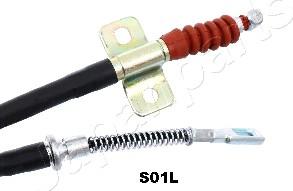 Japanparts BC-S01L - Трос, гальмівна система autocars.com.ua