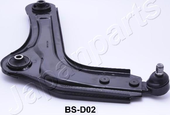 Japanparts BS-D02 - Рычаг подвески колеса avtokuzovplus.com.ua