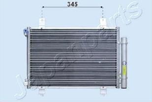 Japanparts CND142009 - Конденсатор, кондиціонер autocars.com.ua