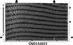 Japanparts CND153023 - Конденсатор, кондиціонер autocars.com.ua