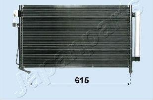Japanparts CND243008 - Конденсатор, кондиціонер autocars.com.ua