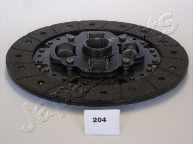 Japanparts DF-204 - Диск зчеплення autocars.com.ua