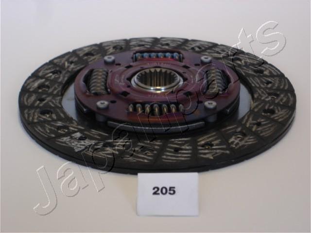 Japanparts DF-205 - Диск зчеплення autocars.com.ua