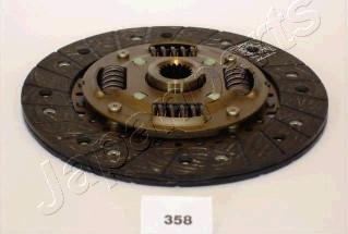 Japanparts DF-358 - Диск сцепления, фрикцион avtokuzovplus.com.ua