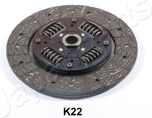 Japanparts DF-K22 - Диск зчеплення autocars.com.ua