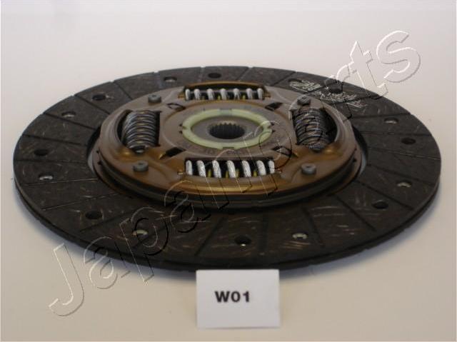 Japanparts DF-W01 - Диск зчеплення autocars.com.ua