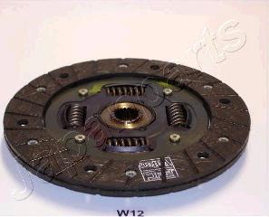 Japanparts DF-W12 - Диск зчеплення autocars.com.ua