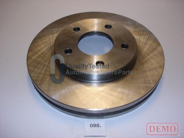 Japanparts DI098JM - Гальмівний диск autocars.com.ua