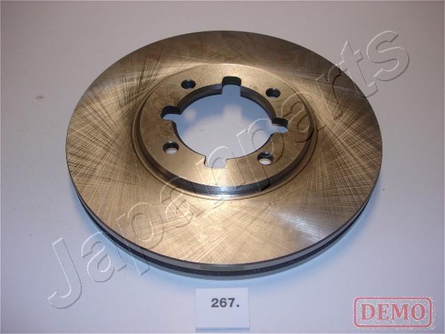 Japanparts DI-267C - Гальмівний диск autocars.com.ua