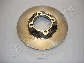 Japanparts DI-314 - Гальмівний диск autocars.com.ua