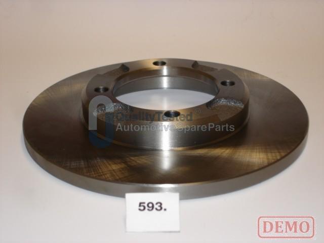 Japanparts DI593JM - Тормозной диск autodnr.net