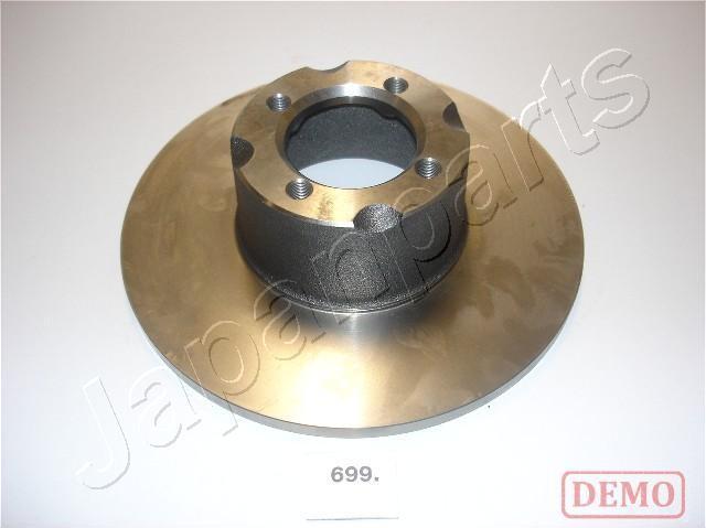 Japanparts DI-699C - Гальмівний диск autocars.com.ua