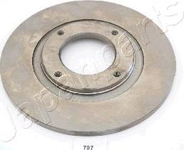 Japanparts DI-707 - Гальмівний диск autocars.com.ua