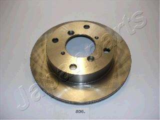 Japanparts DI-806 - Гальмівний диск autocars.com.ua