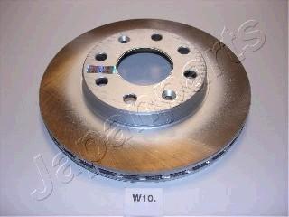 Japanparts DI-W10 - Гальмівний диск autocars.com.ua