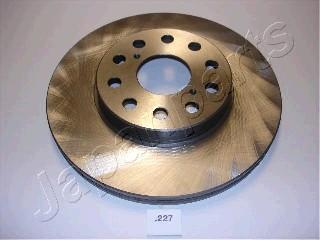 Japanparts DP-227 - Гальмівний диск autocars.com.ua