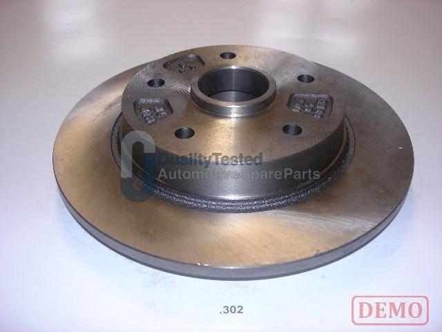 Japanparts DP302JM - Гальмівний диск autocars.com.ua