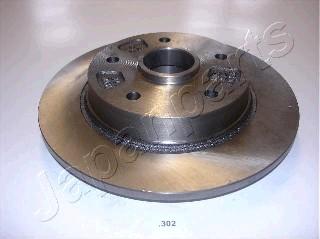 Japanparts DP-302 - Гальмівний диск autocars.com.ua