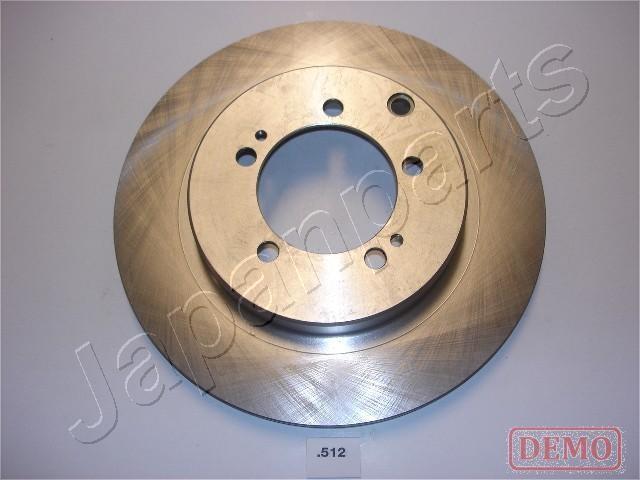 Japanparts DP-512C - Гальмівний диск autocars.com.ua