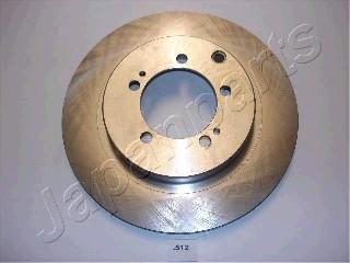 Japanparts DP-512 - Гальмівний диск autocars.com.ua