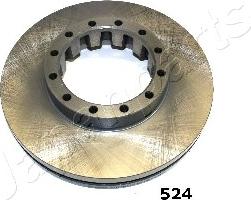 Japanparts DP-524 - Гальмівний диск autocars.com.ua