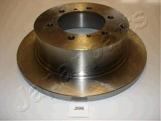 Japanparts DP-598 - Гальмівний диск autocars.com.ua