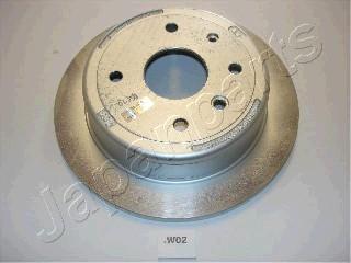 Japanparts DP-W02 - Тормозной диск avtokuzovplus.com.ua