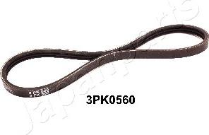 Japanparts DV-3PK0560 - Поликлиновой ремінь autocars.com.ua