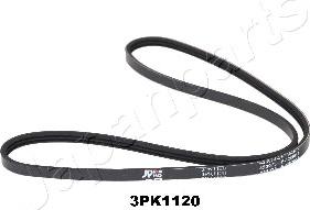 Japanparts DV-3PK1120 - Поликлиновой ремінь autocars.com.ua