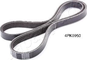 Japanparts DV-4PK0950 - Поликлиновой ремінь autocars.com.ua