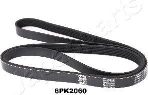 Japanparts DV-6PK2060 - Поликлиновой ремень avtokuzovplus.com.ua