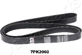 Japanparts DV-7PK2060 - Поликлиновой ремінь autocars.com.ua